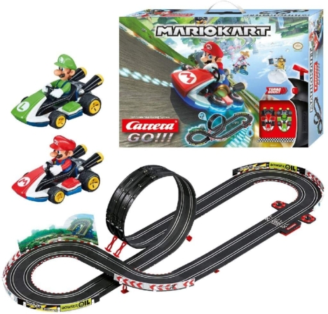 circuit de voitures électriques - Carrera GO!!! Nintendo Mariokart 8