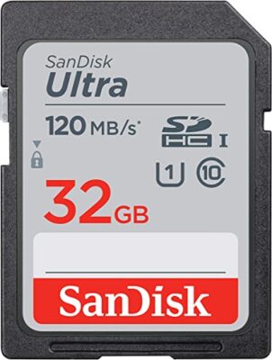carte SD - Carte mémoire SDHC SanDisk Ultra 32 Go