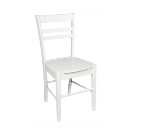 chaise de salle à manger - Chaise LUCIE blanche