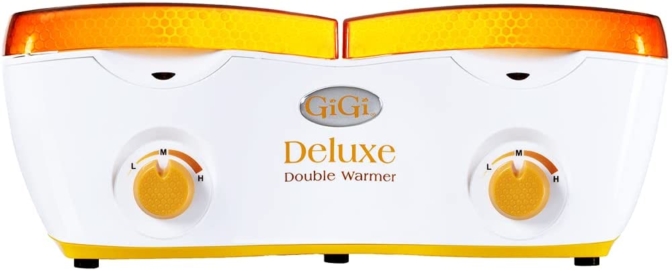 appareil à cire chaude - Chauffe-cire double Deluxe Gigi