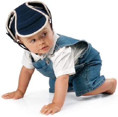casque bébé anti-chute - Casque de protection bleu Chicco