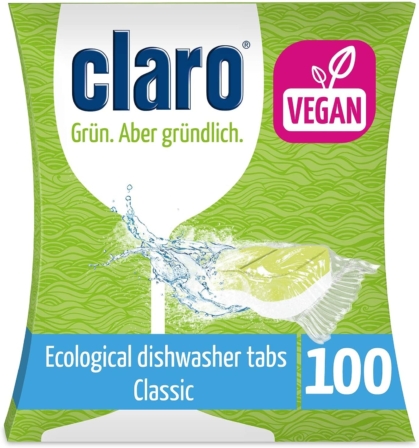 tablette de lave-vaisselle - Pastilles sans parfum Claro Classic