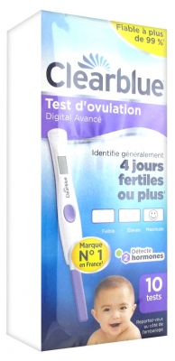 test d'ovulation - Clearblue – Test d’ovulation digital 4 jours
