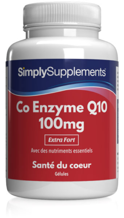 complément coenzyme Q10 - Simply Supplements Coenzyme Q10