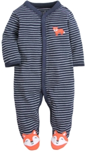  - Combinaison pyjama ourson en coton pour bébé Amissz
