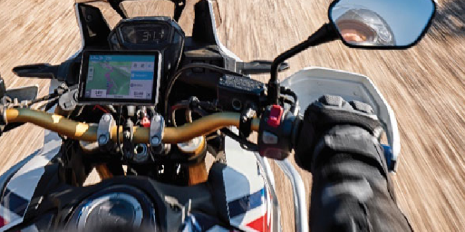 GPS off road para la moto de campo