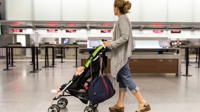 Poussette compacte légère pour bébé, landau de voyage en avion, poussette  pour tout-petits - AliExpress