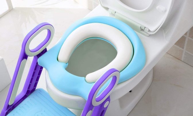 Grande sélection de beaux réducteurs de toilette pour enfants et bébés Orange assise rembourrée amovible et facile à nettoyer Réducteur de toilette 