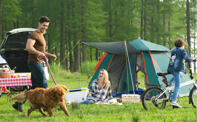 Les meilleures tentes de camping 4 places