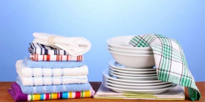 Torchon de cuisine - Torchons de cuisine - Essuies de vaisselle en coton -  Qualité