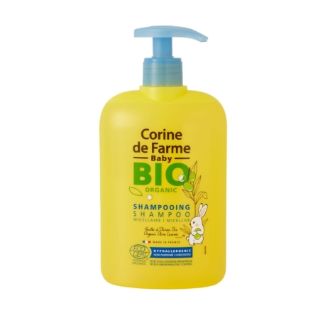 shampoing bébé - Corine de Farme - Shampoing micellaire certifié BIO