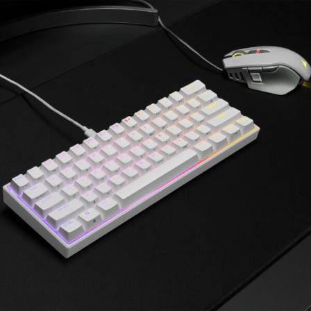 clavier 60 pourcent - Corsair K65 – clavier mécanique RGB 60%
