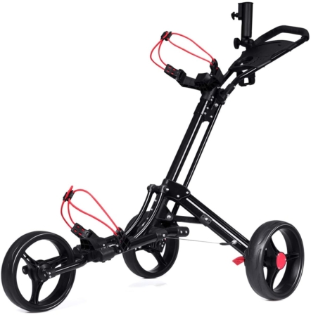 chariot de golf 3 roues - Costway - Chariot de golf 3 roues