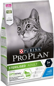  - Purina Pro Plan – Croquettes pour chats adultes castrés/stérilisés (3 kg)