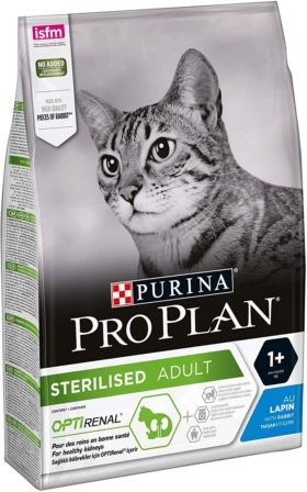 Purina Pro Plan – Croquettes pour chats adultes castrés/stérilisés (3 kg)