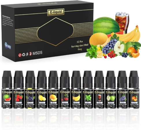 e-liquide pas cher - CUSMAY - Kit de e-liquide fruits