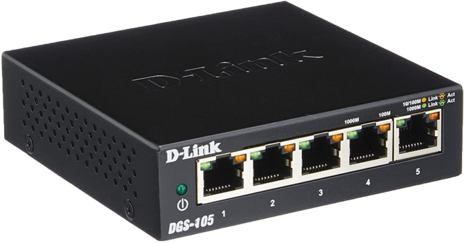 switch Ethernet - D-Link DGS-105