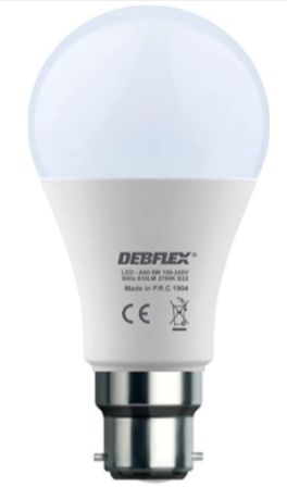ampoule LED - Debflex Lightning LED 9 W A60
