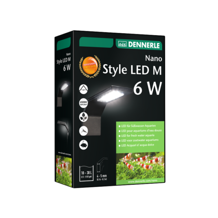 rampe LED pour aquarium - Dennerle Nano Style LED M 6W