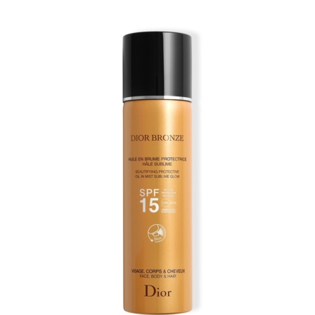 huile bronzante - Dior Huile en brume protectrice hâle sublime SPF15