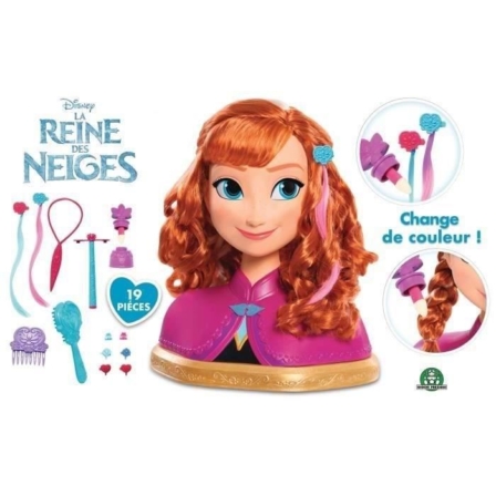 Disney Princesses – Tête à Coiffer Deluxe – Anna