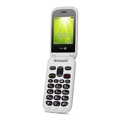 téléphone portable à clapet pour sénior - Doro 2404