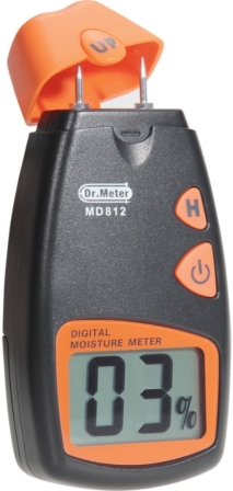 testeur d'humidité pour le bois de chauffage - Dr.Meter MD812