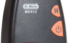 2 Kontakte DR. Meter MD812 Digitales Feuchtemessgerät für Wände, Feuerholz, Estrich, Beton und andere Baustoffe Batterie inkl MD812 