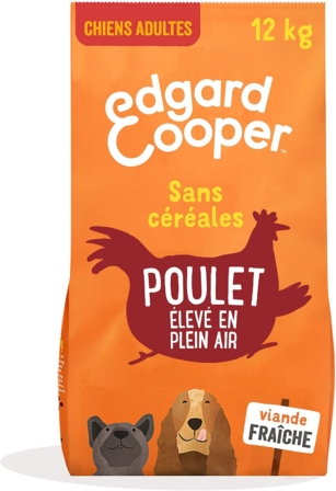 nourriture pour chien âgé - Edgard & Cooper - Croquettes pour chien adulte sans céréales