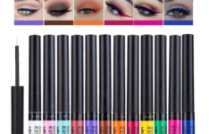 eyeliner liquide - Ensemble d’eyeliner liquide 12 couleurs de Beauty Glazed