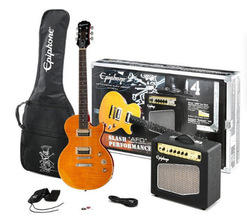 guitare pour enfant - Epiphone Slash AFD LP Performance Pack