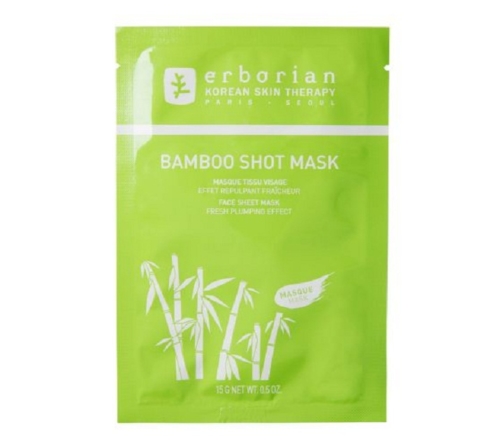 masque hydratant en tissu - Erborian Bamboo Shot Mask