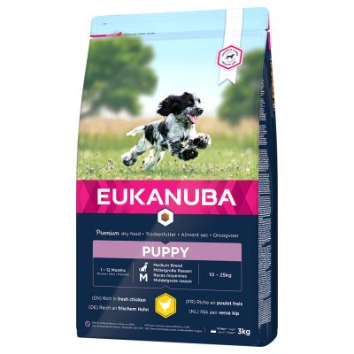 croquettes pour chiot - Eukanuba Puppy Medium Breed