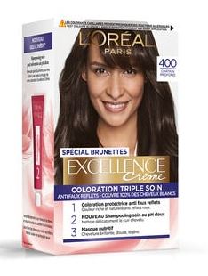 coloration pour cheveux noirs - Excellence Crème de L’Oréal Paris