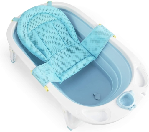 baignoire bébé pliable - Fascol - baignoire pliable avec hamac de bain et bouchon de vidange