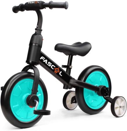 vélo bébé - Fascol – Vélo bébé avec stabilisateur 3 en 1