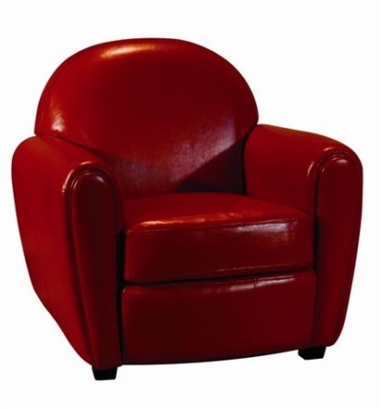 fauteuil club - Fauteuil club rouge