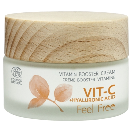 crème visage vitamine C et acide hyaluronique - Feel Free crème booster vitamine C - 15 mL