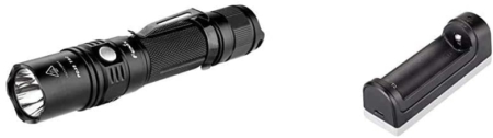  - Fenix PD35 Tactical Flashlight+Chargeur de batterie
