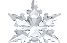 décoration pour sapin de Noël - Flocon de neige pour sapin en cristaux de Swarovski
