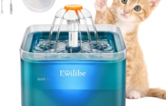 fontaine à eau pour chat - Fontaine à eau pour chat Ewilibe