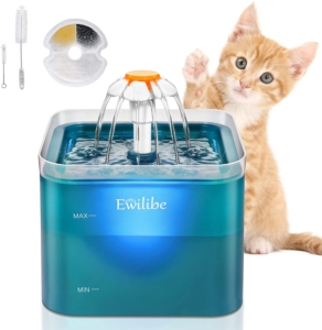  - Fontaine à eau pour chat Ewilibe