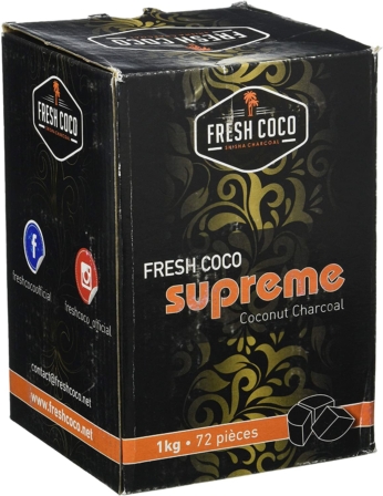 charbon pour BBQ - Fresh Coco – Charbon pour BBQ Supreme 1 kg