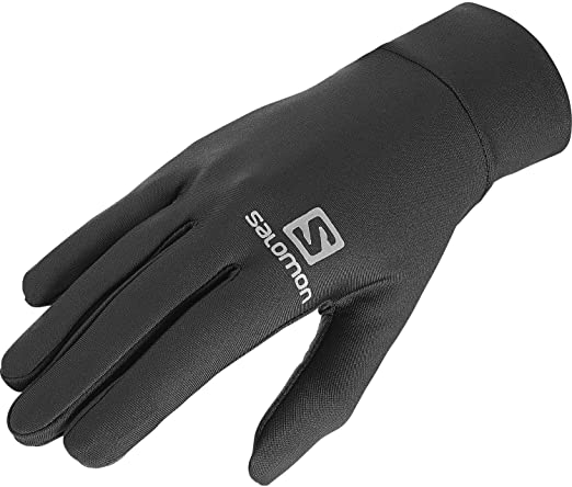 gants pour courir en hiver - Gants chauds tactiles Salomon Agile Glove U
