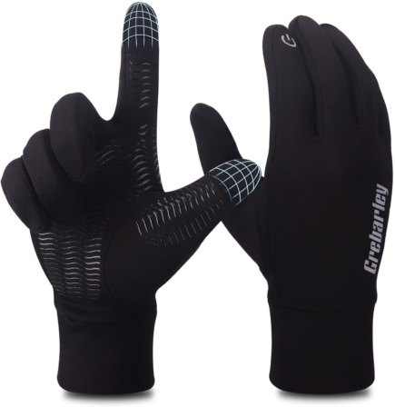 gants pour courir en hiver - Gants de sport adapté aux écrans tactiles Grebarley