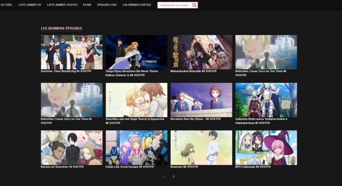 Site de streaming pour regarder des animes gratuit