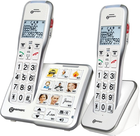 téléphone sans fil sénior - Geemarc Telecom AMPLIDECT 595