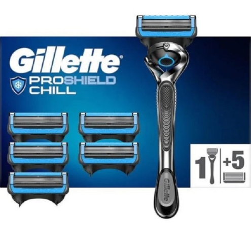 rasoir pour chauve - Gillette Fusion 5 Proshield Chill