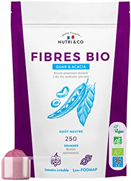 complément fibres - Nutri & CO – Complément fibre laxatif bio 250g