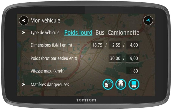 GPS Tomtom - GPS TomTom Go 6200